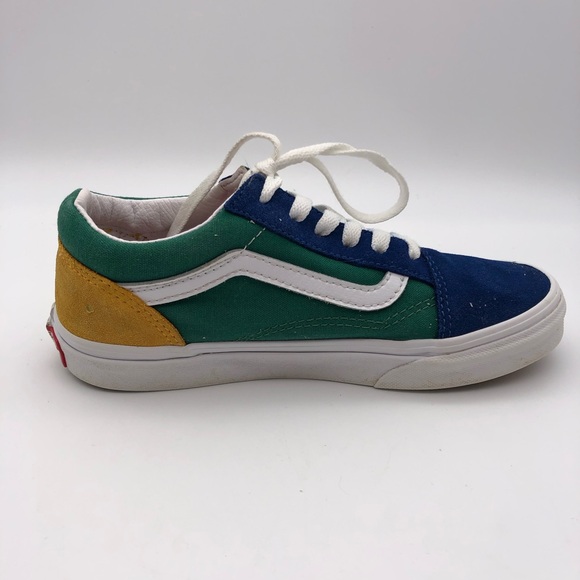 Vans Old Skool Yacht Club Kids Size: Multi Color US 3 - Picture 3 of 9